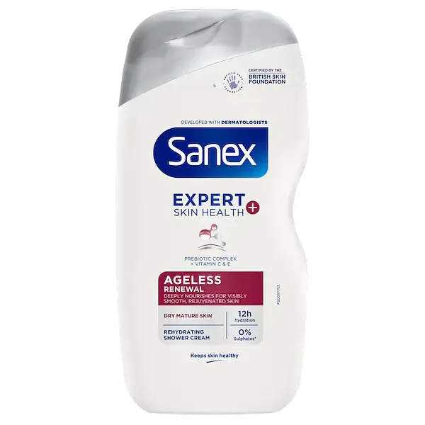 Sanex Expert Skin Health+ Ageless Renewal Shower Cream