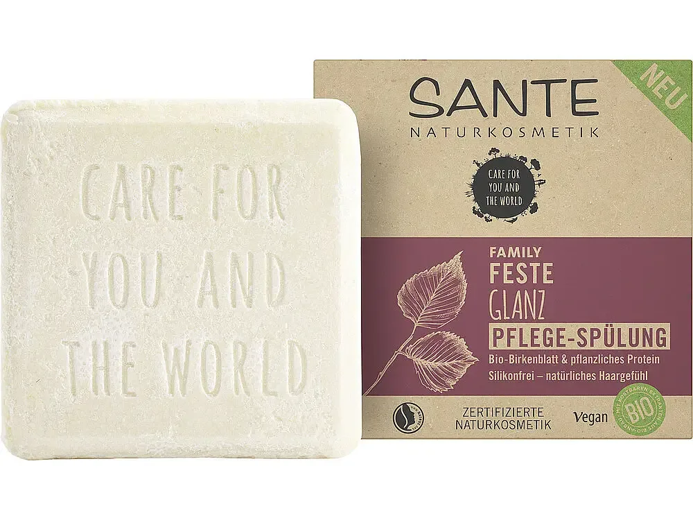 SANTE Naturkosmetik Family Feste Glanz Pflege-Spülung