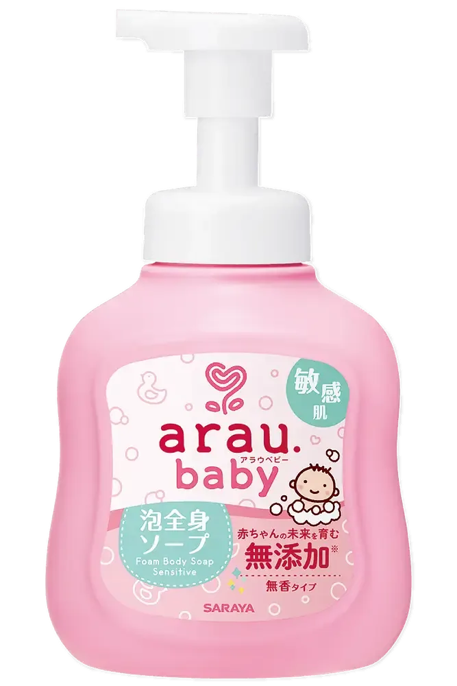 Saraya Arau Baby Foam Body Soap Sensitive