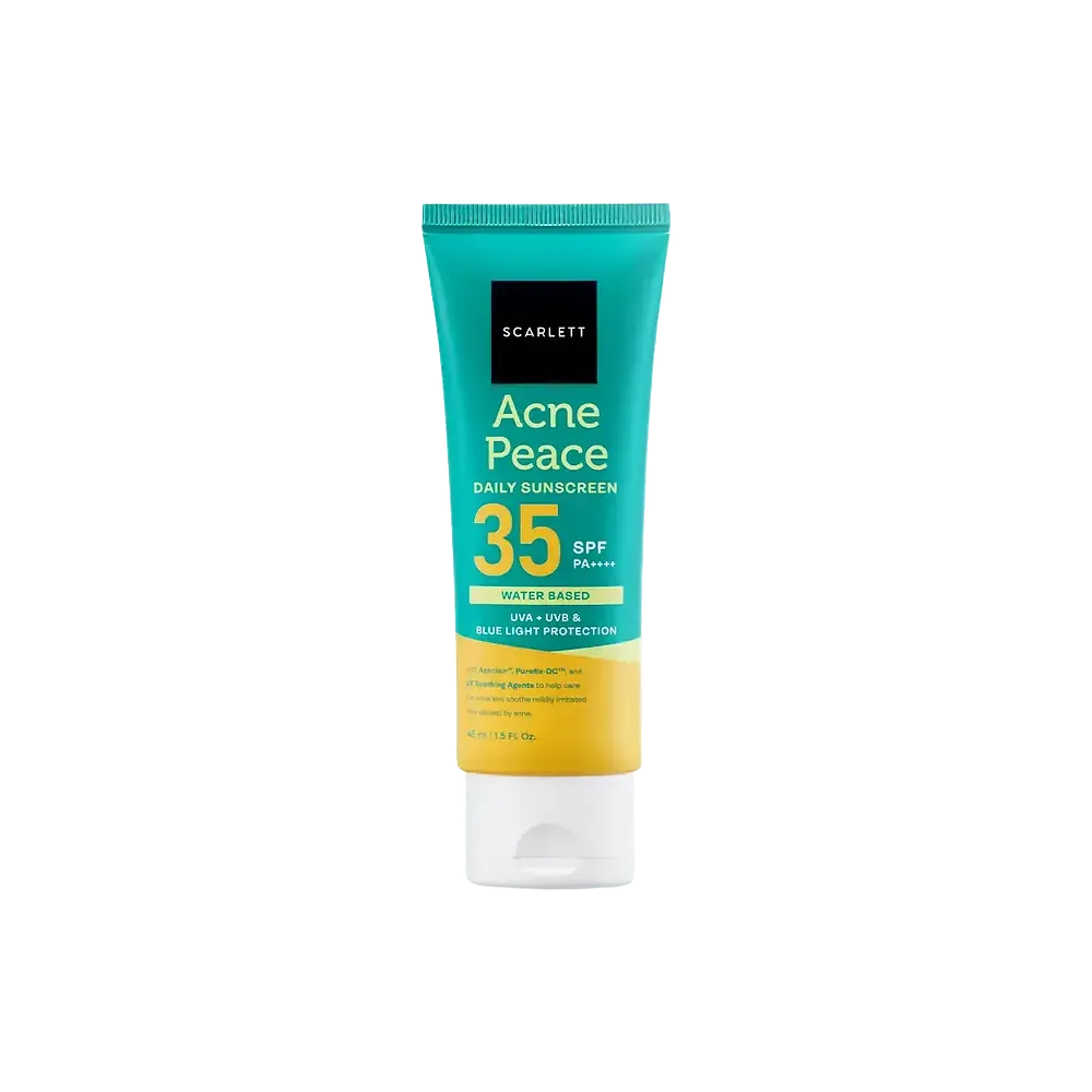 Scarlett Whitening Acne Peace Daily Sunscreen SPF 35