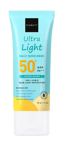 Scarlett Whitening Ultra Light Daily Sunscreen SPF 50+