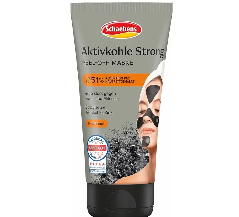 Schaebens Aktivkohle Strong Peel-Off Maske