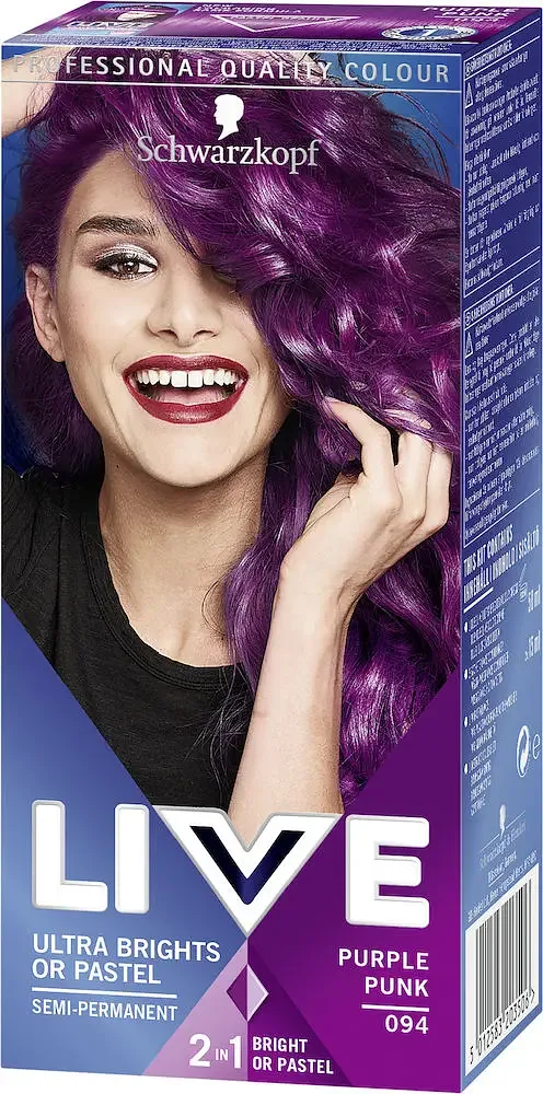 Schwarzkopf Professional Live Ultra Brights Or Pastel Hair Dye