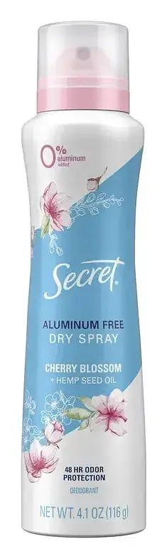 Secret Aluminum Free Dry Spray