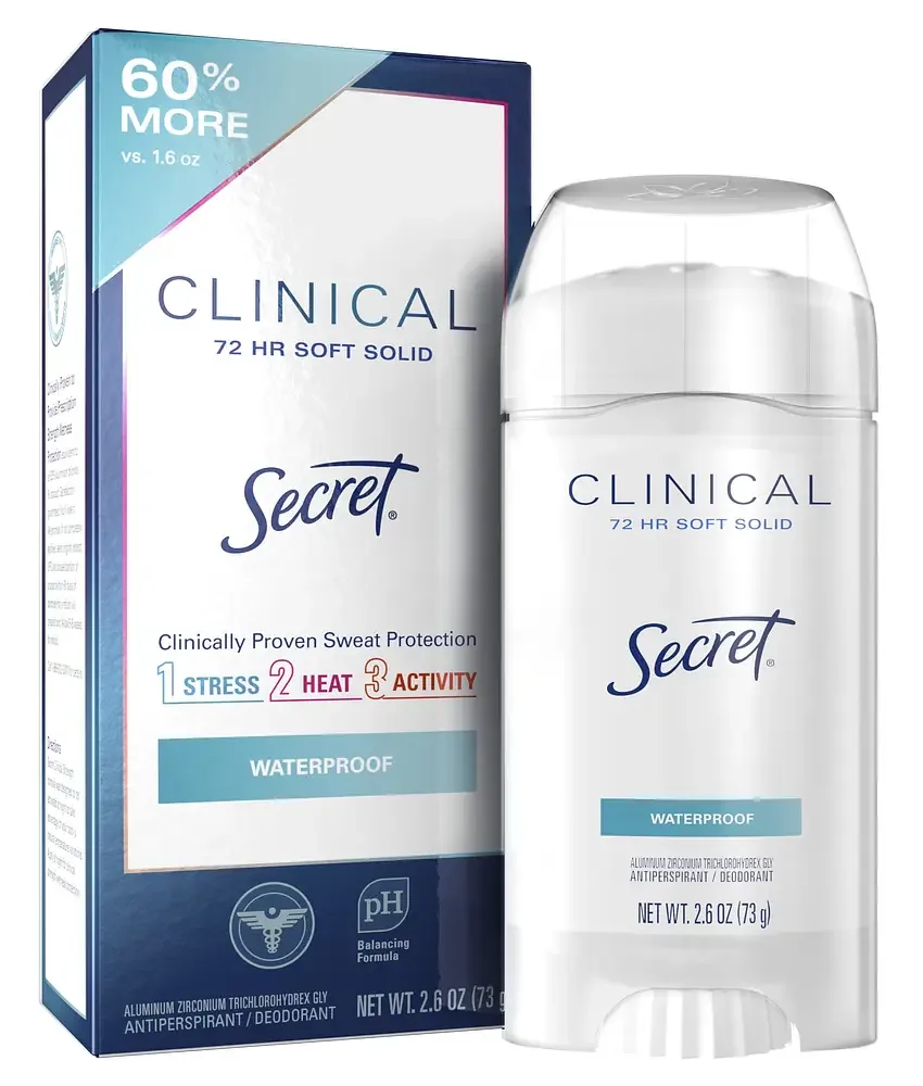 Secret Clinical 72 HR Soft Solid Antiperspirant Deodorant