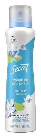 Secret Weightless Dry Spray