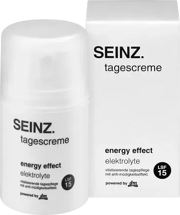 SEINZ. Tagescreme Energy Effect LSF15