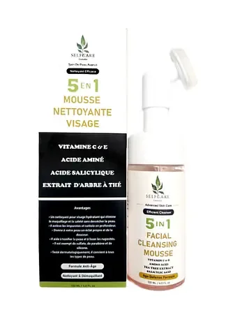 Selfcare Canada 5 In 1 Facial Cleansing Mousse