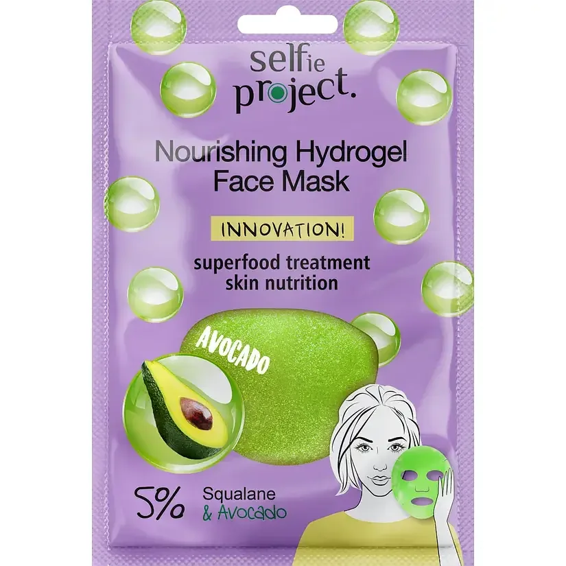 Selfie Project Nourishing Hydrogel Face Mask