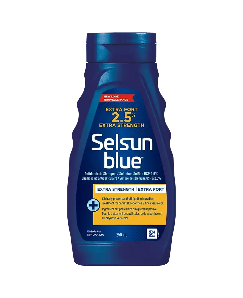 Selsun Blue 2.5% Extra Strength Antidandruff Shampoo