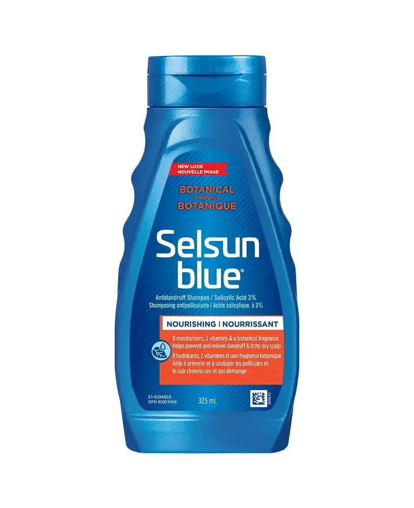 Selsun Blue Botanical Nourishing Antidandruff Shampoo