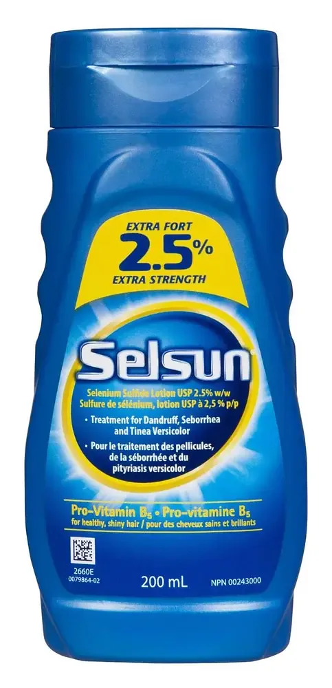 Selsun Blue Extra Strength Selenium Sulfide Lotion 2.5%