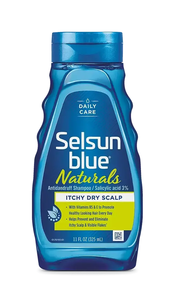 Selsun Blue Naturals Itchy Dry Scalp Antidandruff Shampoo