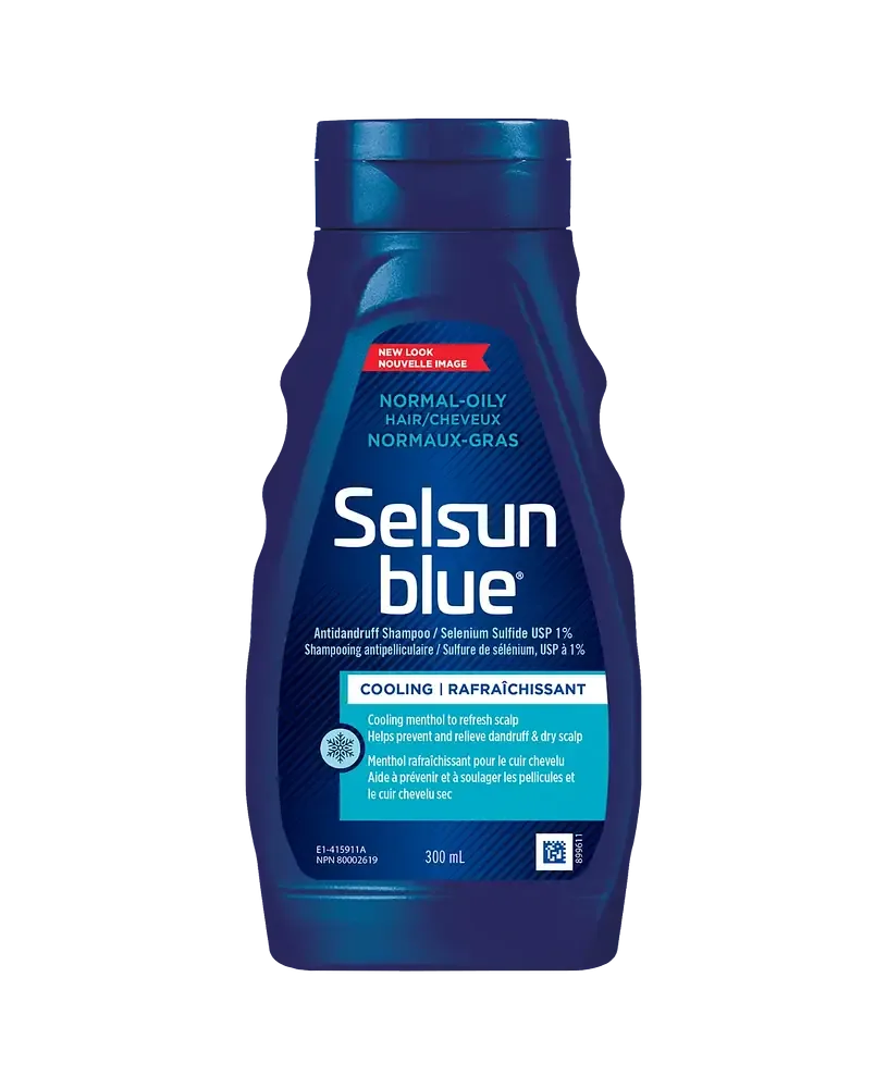 Selsun Blue Normal-Oily Cooling Antidandruff Shampoo