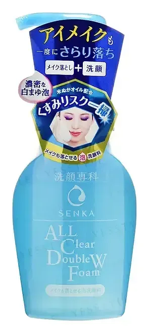 Senka All Clear Double Wash Foam
