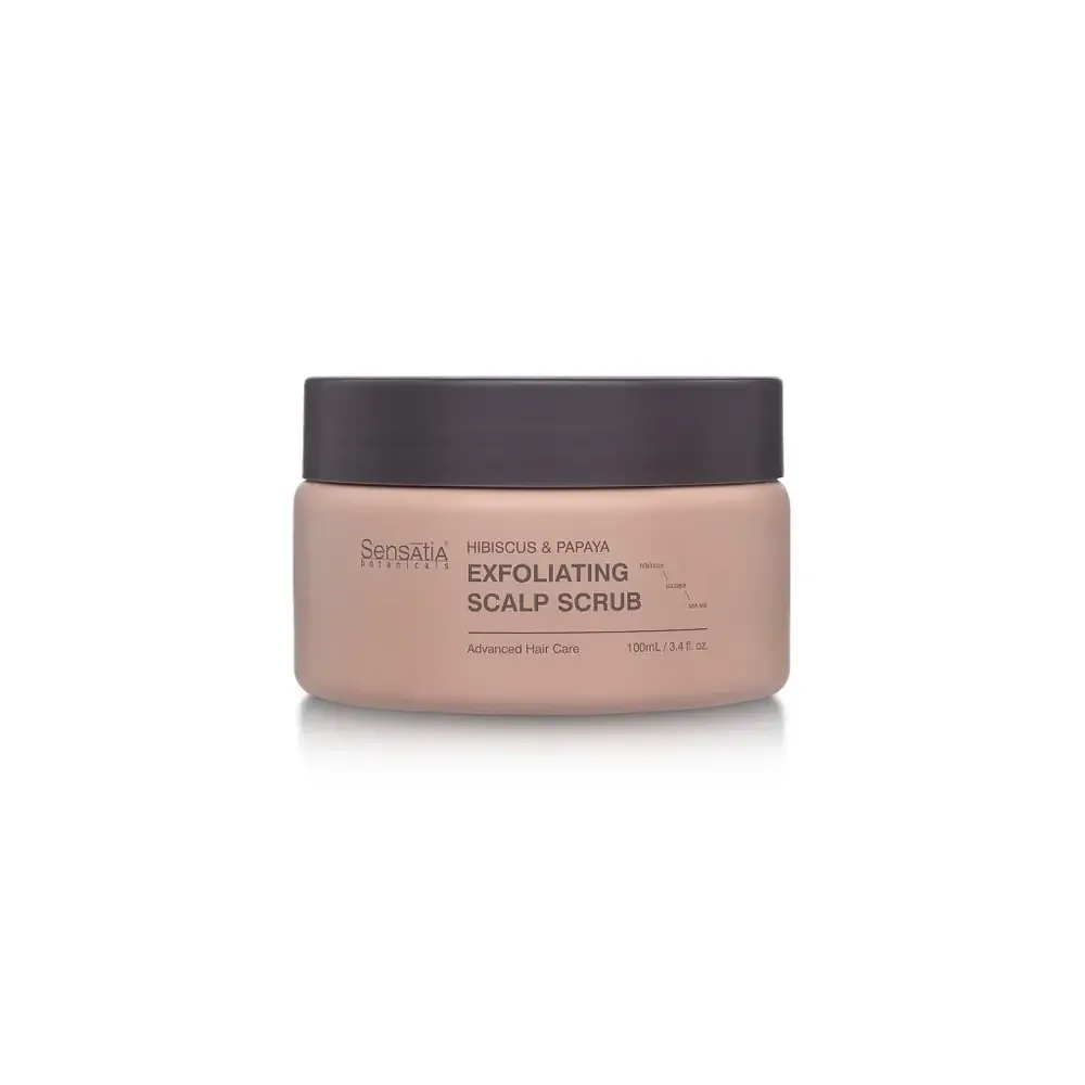 Sensatia Botanicals Hibiscus & Papaya Exfoliating Hair Mask
