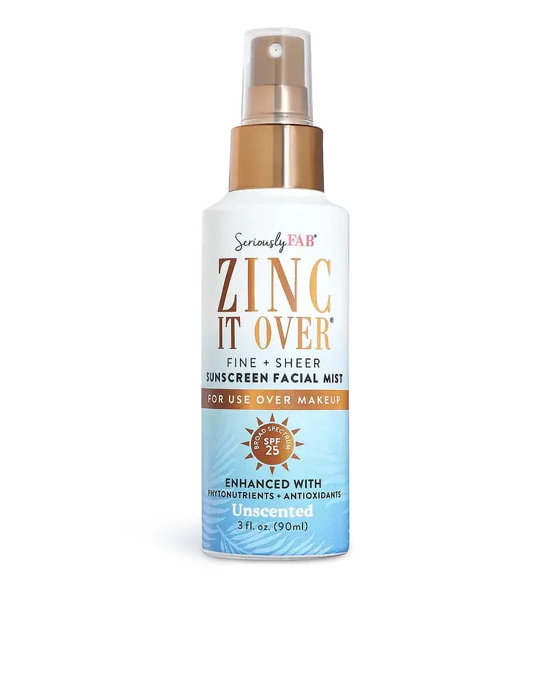 Serious Skincare Zinc It Over Sunscreen Facial Mist SPF 25