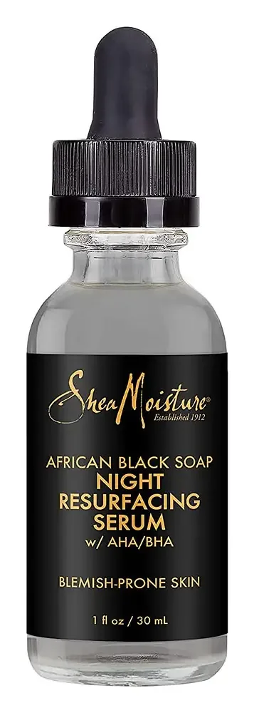 Shea Moisture African Black Soap Overnight Resurfacing Serum