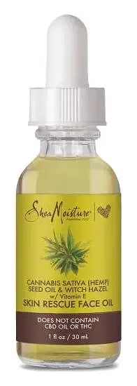 Shea Moisture Cannabis & Witch Hazel Skin Rescue Facial Oil