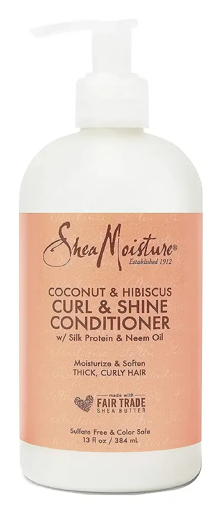 Shea Moisture Coconut & Hibiscus Curl and Shine Conditioner