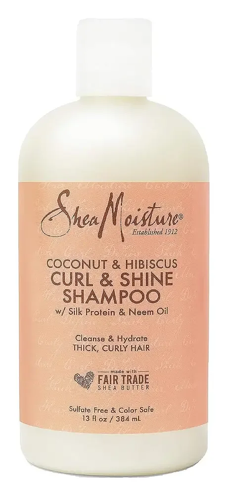 Shea Moisture Coconut & Hibiscus Curl & Shine Shampoo