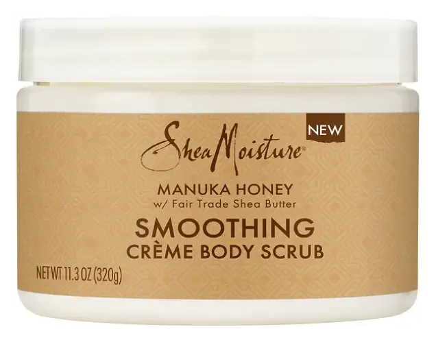 Shea Moisture Manuka Honey Smoothing Creme Body Scrub