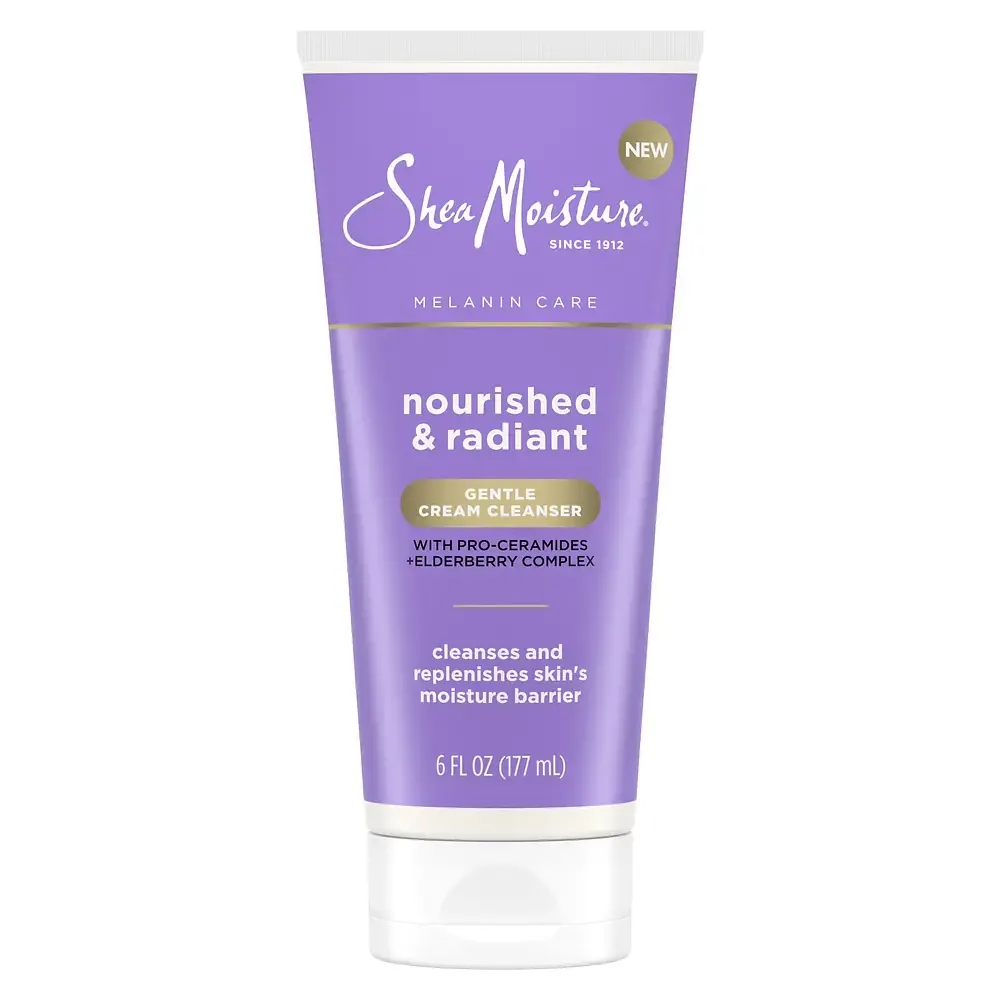 Shea Moisture Melanin Care Nourished & Radiant Gentle Cream Cleanser