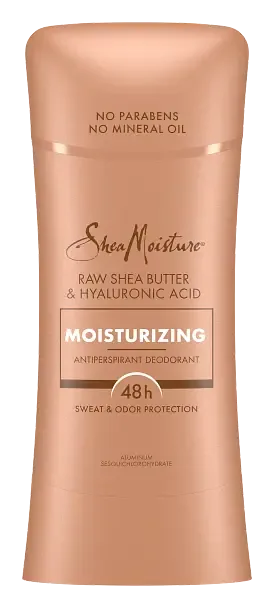 Shea Moisture Raw Shea Butter & Hyaluronic Acid Moisturizing Antiperspirant Deodorant Stick