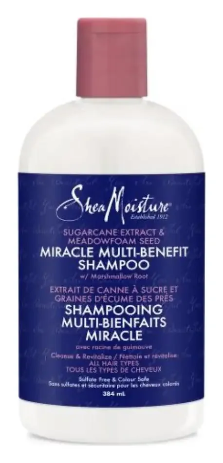 Shea Moisture Sugarcane And Meadowfoam Miracle Multi-Benefit Shampoo