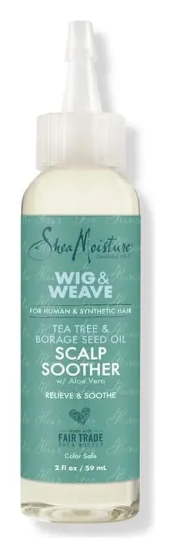 Shea Moisture Tea Tree and Borage Seed Oil Scalp Soother Oil Serum