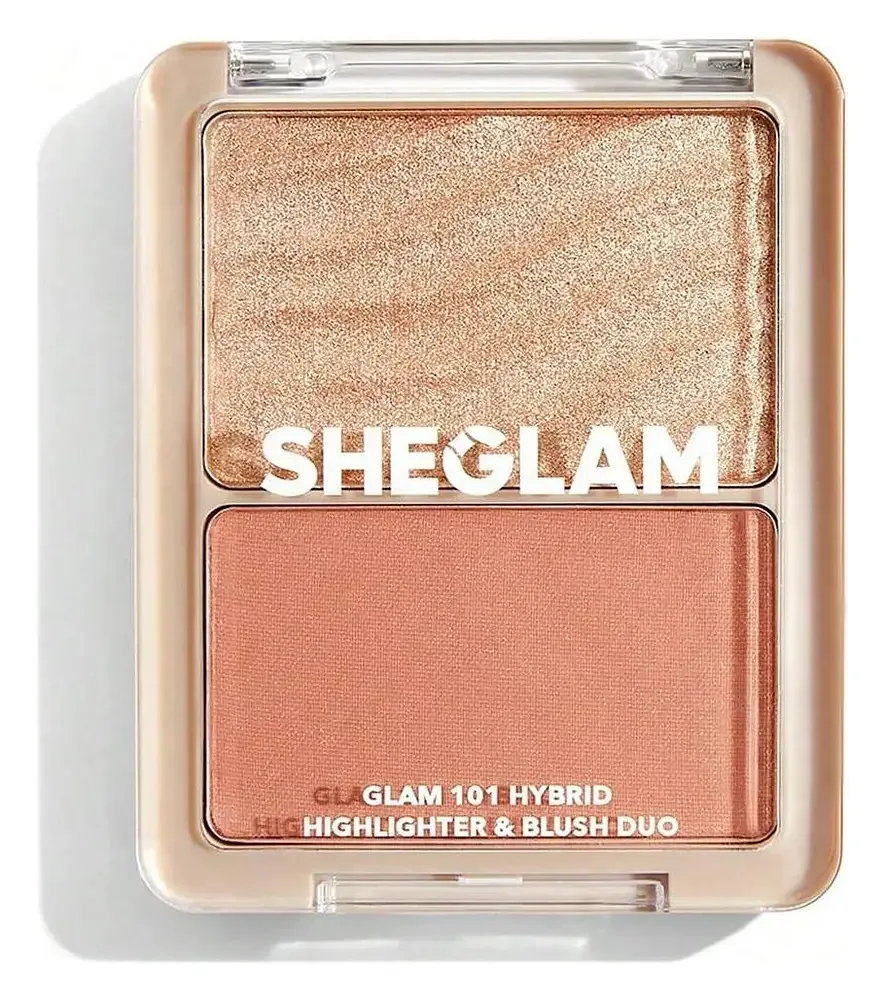 SHEGLAM Glam 101 Hybrid Highlighter & Blush Duo