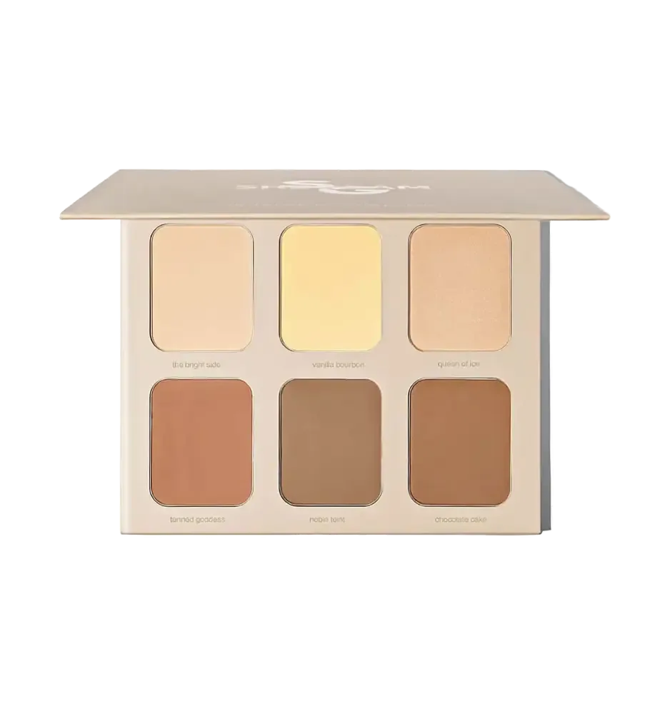 SHEGLAM Stereo Face Six-Nude Powder Contour Palette