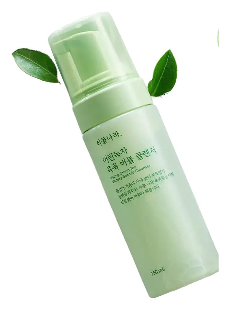 Shingmulnara Shingmulnara Young Green Tea Watery Bubble Cleanser (Ingredients