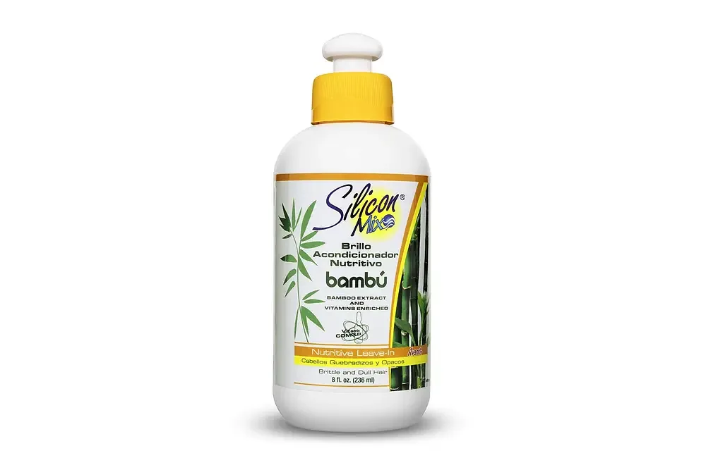 Silicon Mix Bambú Brillo Acondicionador Nutritivo Leave-In