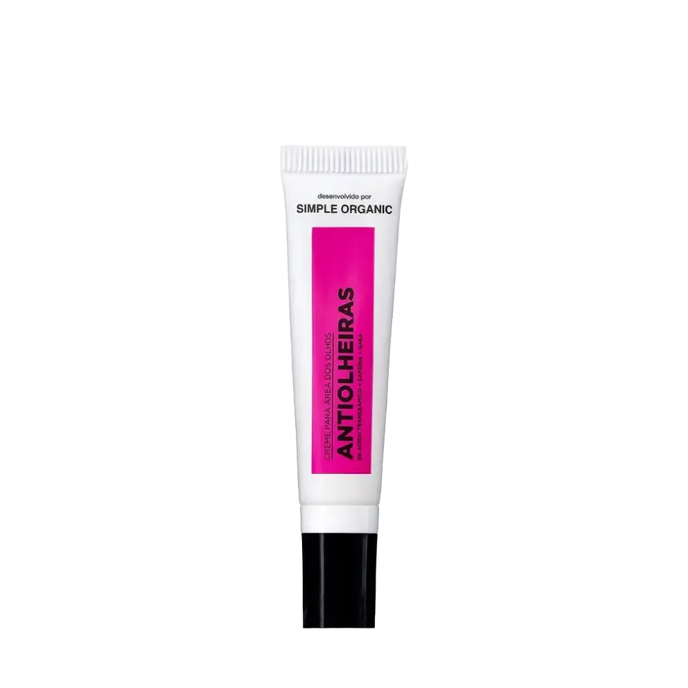 Simple Organic Creme Para Área Dos Olhos Antiolheiras