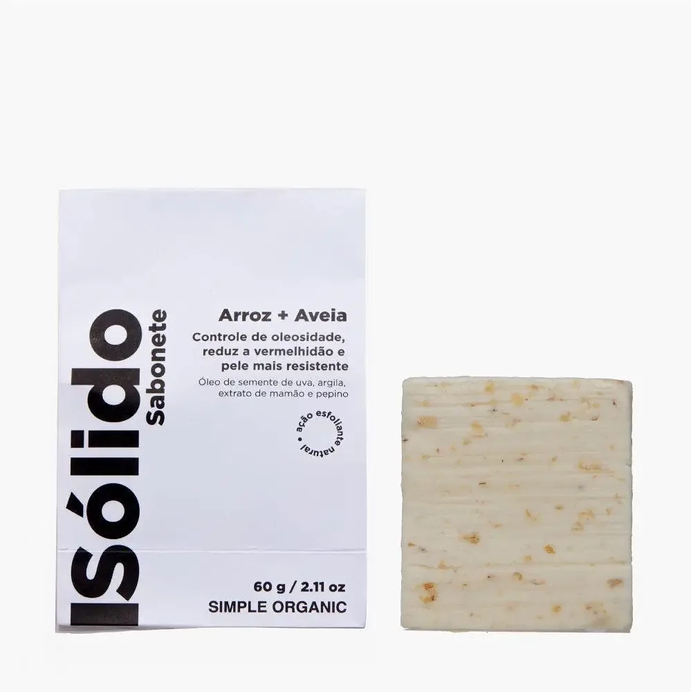 Simple Organic Isolido Sabonete