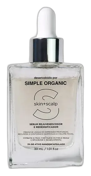 Simple Organic Serum Skin + Scalp