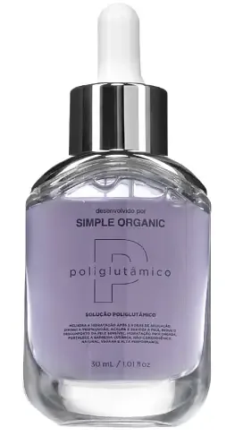 Simple Organic Solução Poliglutâmico