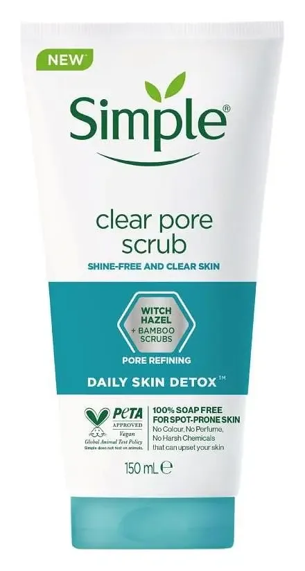 Simple Skincare Daily Skin Detox Pore Polishing Scrub
