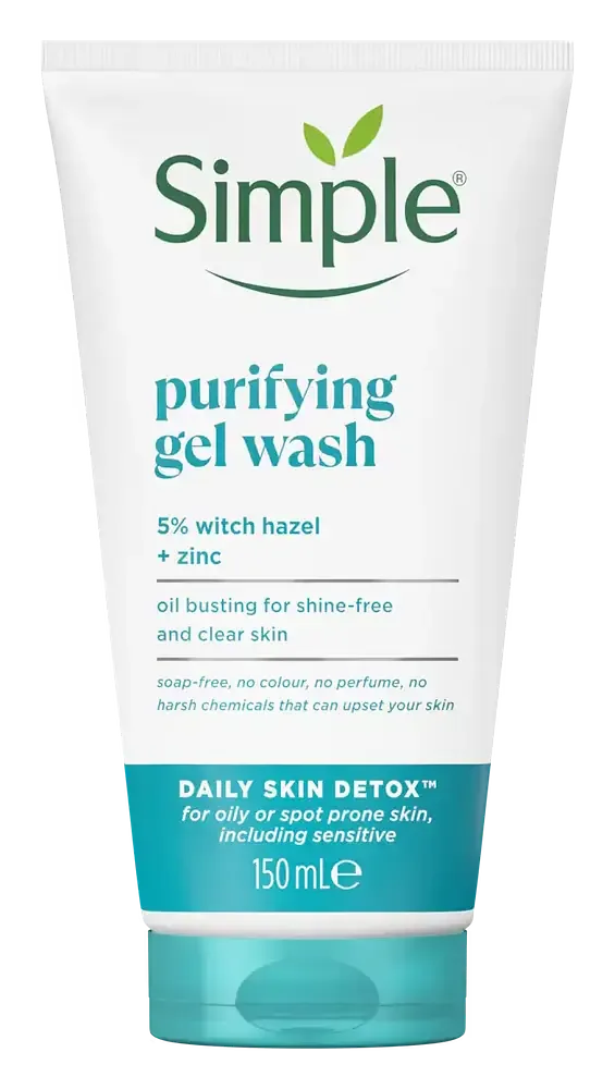 Simple Skincare Daily Skin Detox Purifying Face Wash