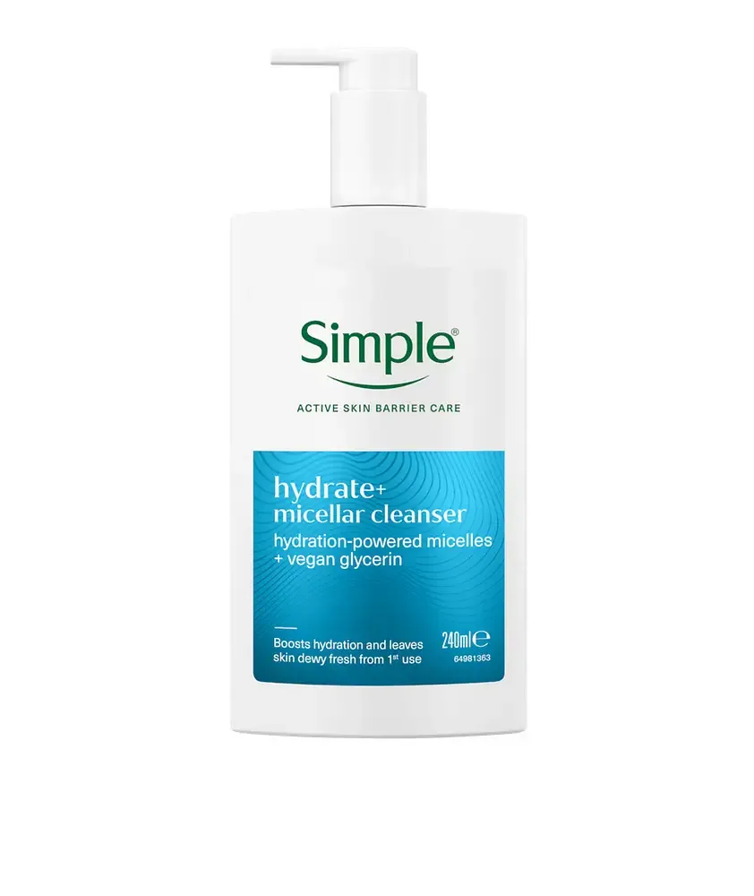 Simple Skincare Hydrate+ Micellar Cleanser