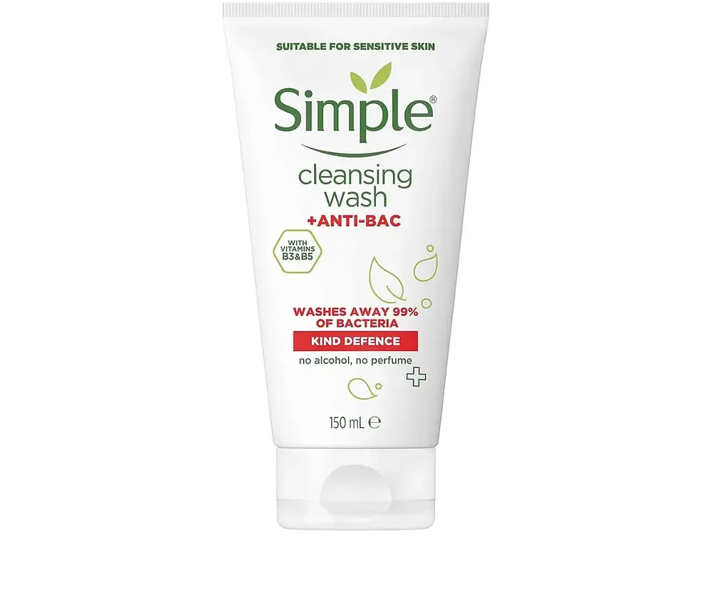 Simple Skincare Kind Defence +Anti-Bac Cleansing Wash