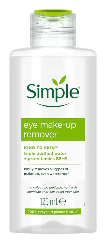 Simple Skincare Kind To Skin Eye Make-Up Remover