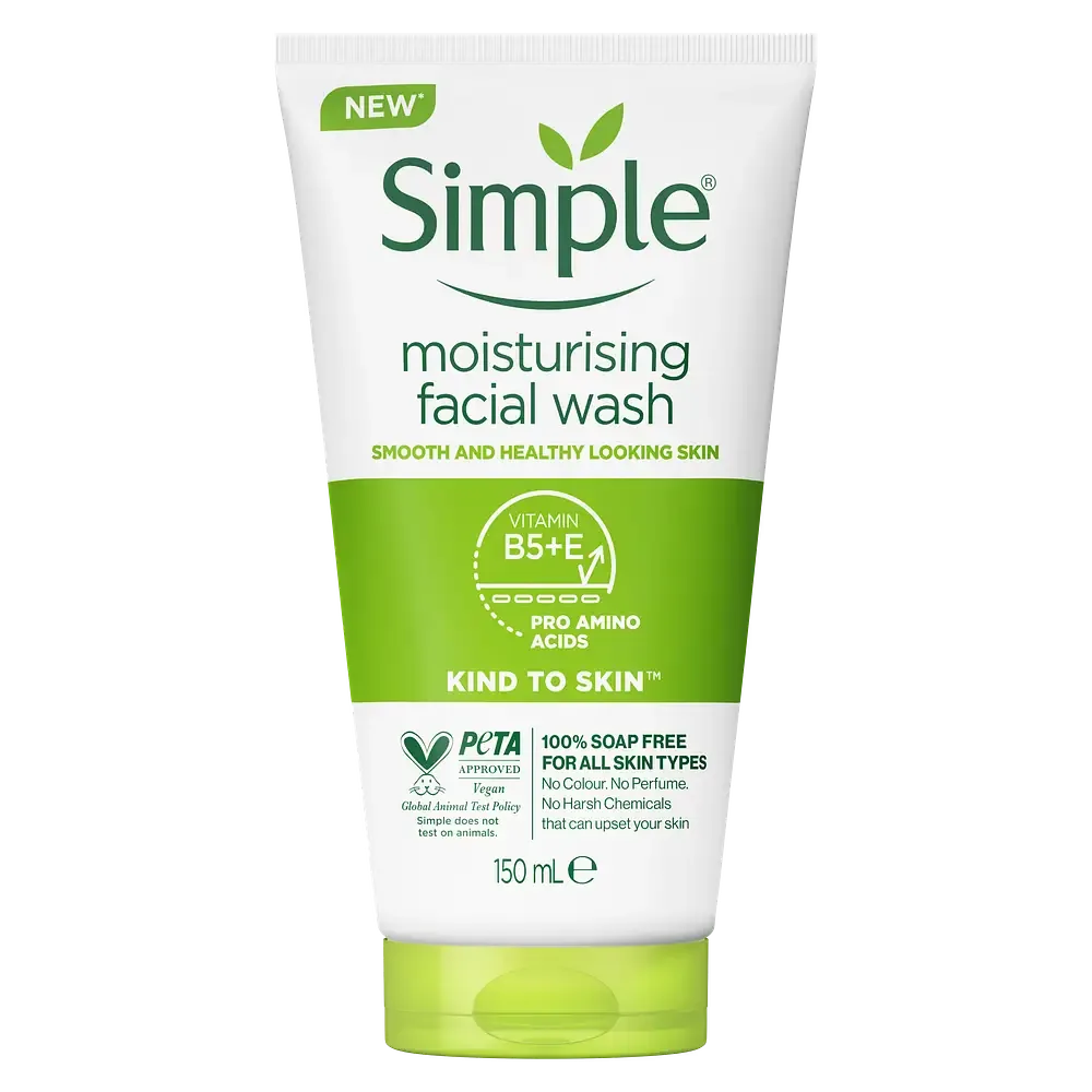 Simple Skincare Kind To Skin Moisturising Facial Wash