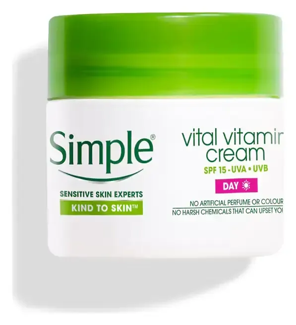 Simple Skincare Kind to Skin Vital Vitamin Day Cream SPF 15