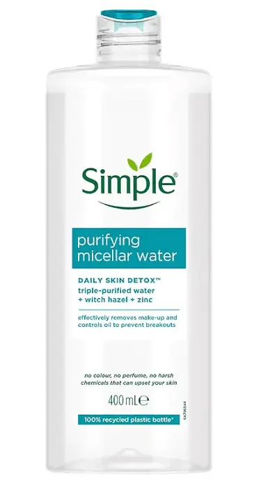 Simple Skincare Purifying Micellar Water