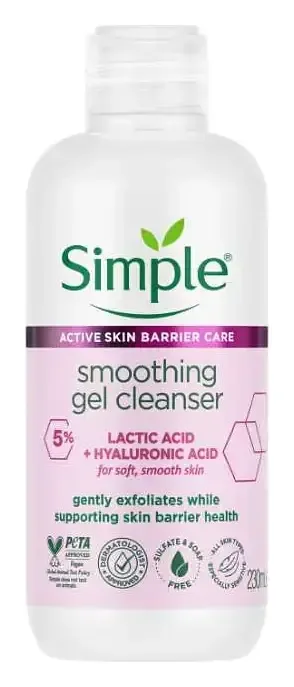 Simple Skincare Smoothing Gel Cleanser