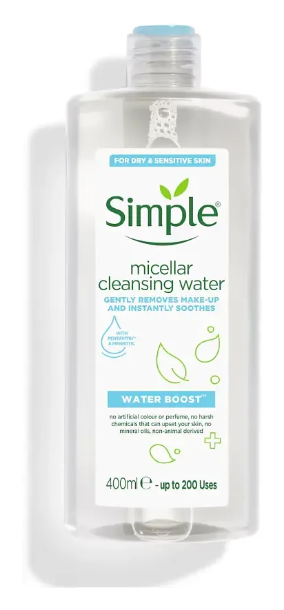Simple Skincare Water Boost Micellar Cleansing Water