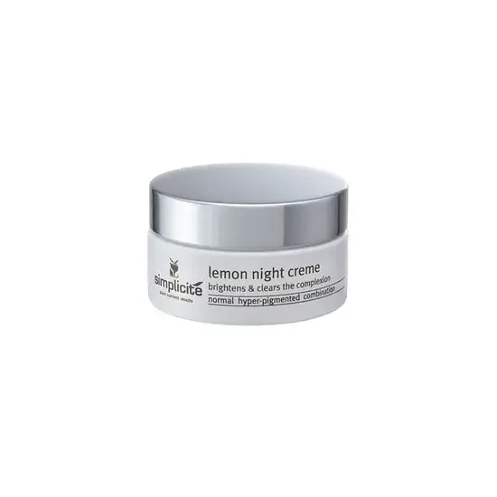 Simplicite Lemon Night Creme