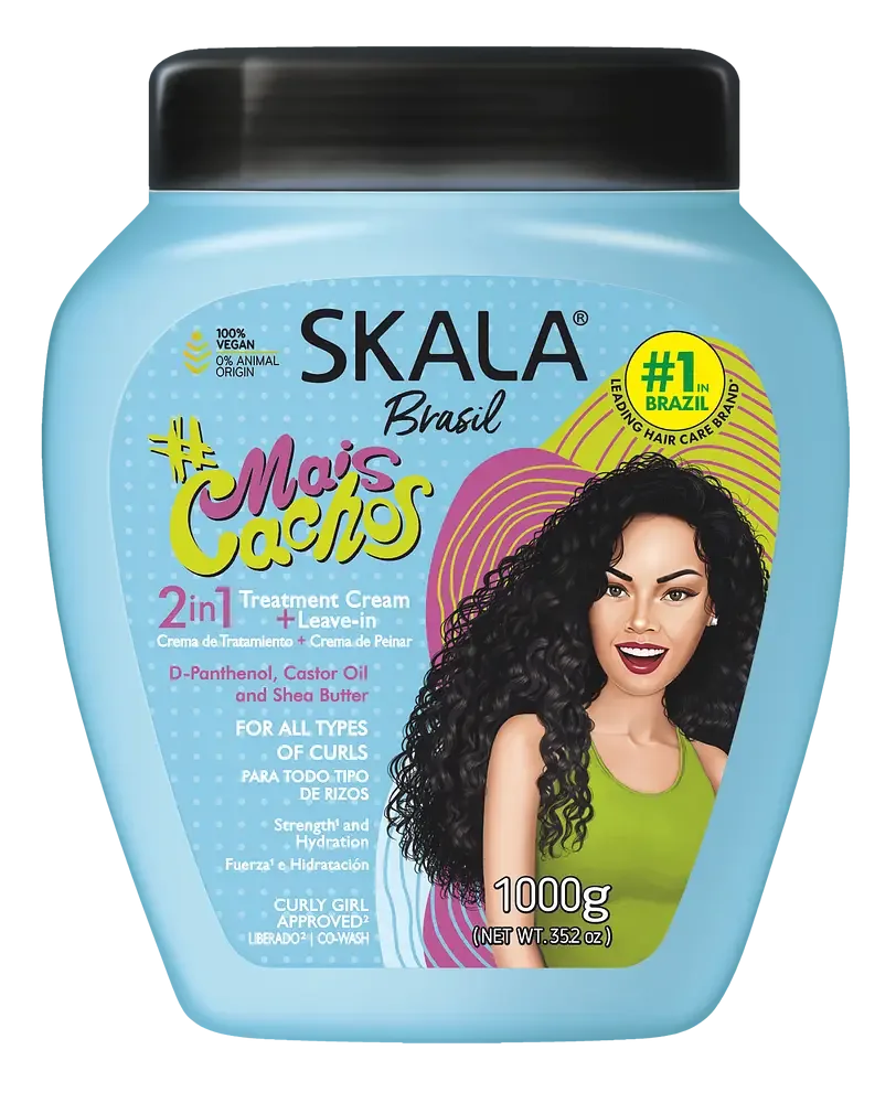 Skala #MaisCachos 2in1 Hair Treatment Conditioner for Curly Hair